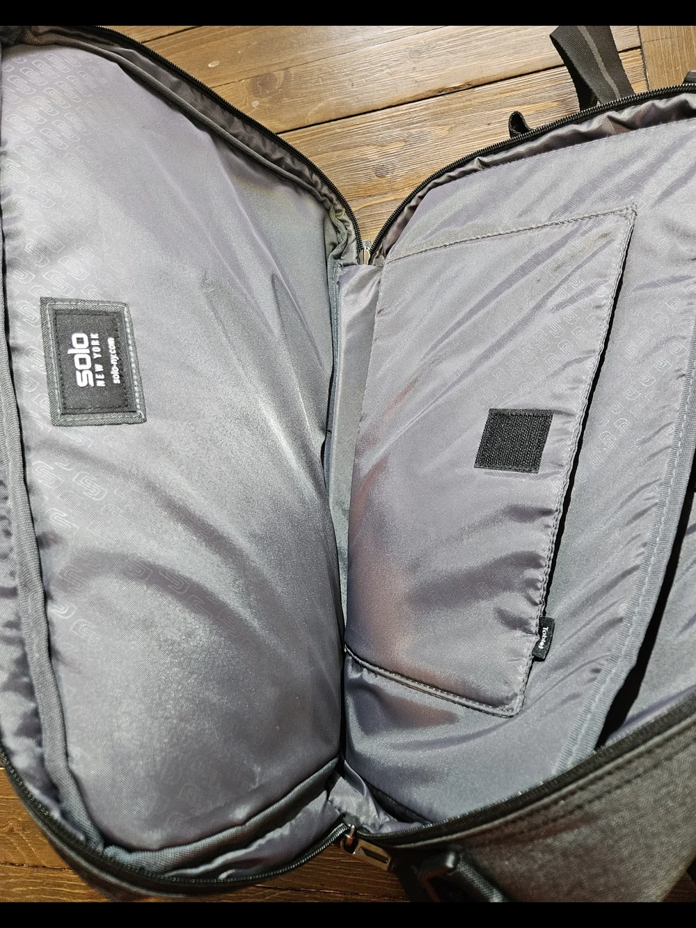 Solo New York Brand New Unopened Hybrid Briefcase to Backpack - Gray
